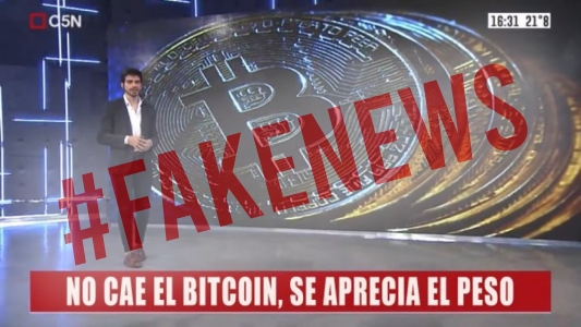 #FakeNews: El zócalo adulterado de C5N